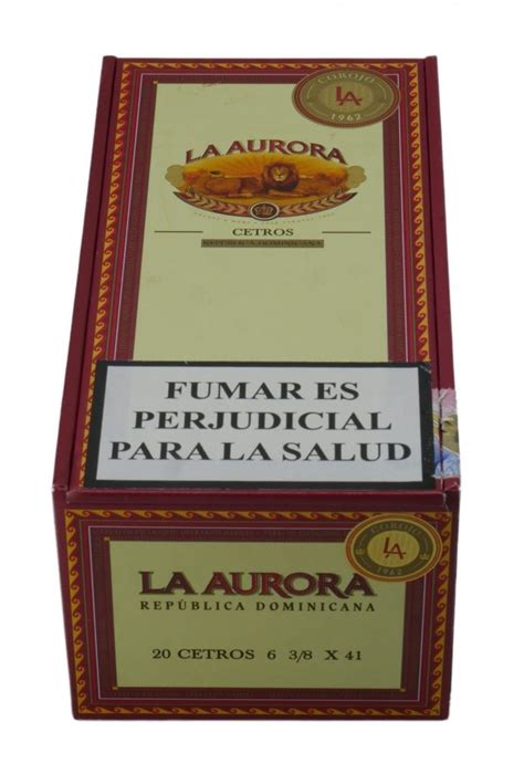 La Aurora Original Blend Corojo Cetros Cigars