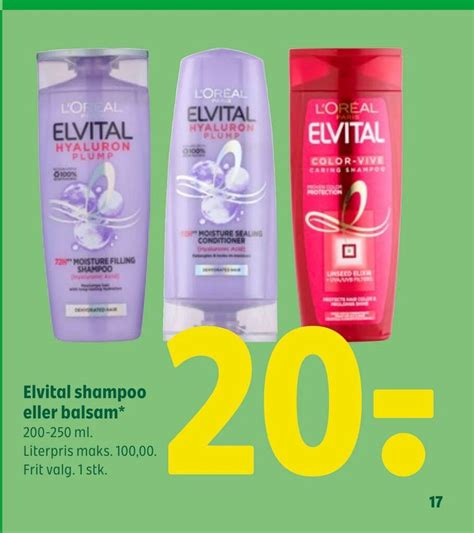 Elvital Shampoo Eller Balsam Tilbud Hos Coop