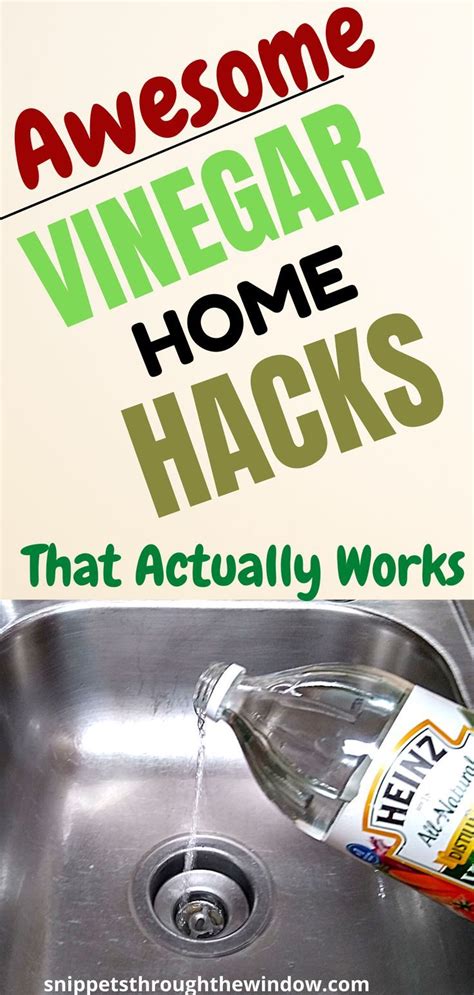 Never Before Seen Vinegar Cleaning And Home Hacks In