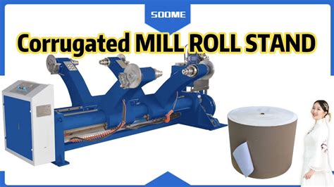 Hydraulic Shaftless Mill Roll Stand For Corrugated Production Line