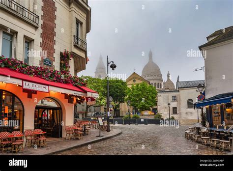 Paris France May City Skyline Time Lapse Of Architecture