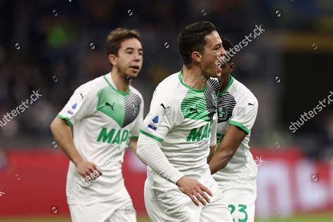 Giacomo Raspadori Us Sassuolo Celebrates After Editorial Stock Photo