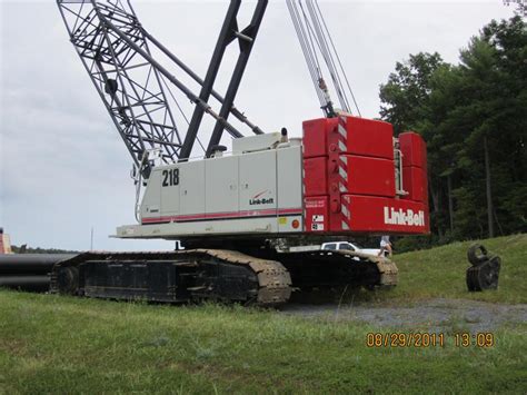 Link Belt 218 Hsl Hylab Lattice Boom Crawler Crane C William Hetzer