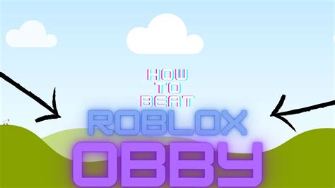 How To Beat Easy Roblox Obby Floor 1 Roblox YouTube