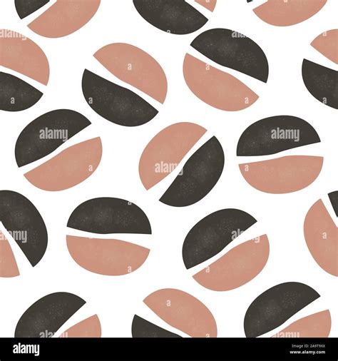 Terracotta Abstract Seamless Pattern Modern Digital Design Modern