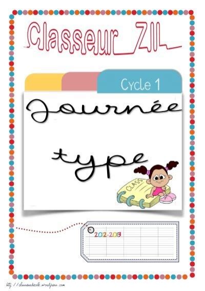 Classeur Zil Cycle Classeurdecole