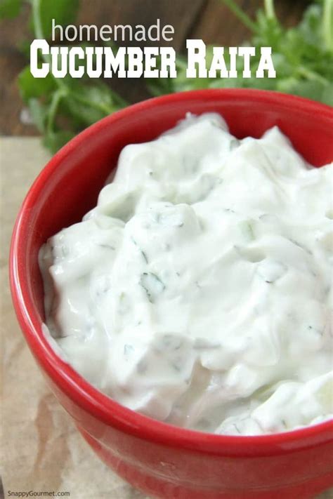 Homemade Indian Cucumber Raita Is Full Of Fresh Flavors Including Mint