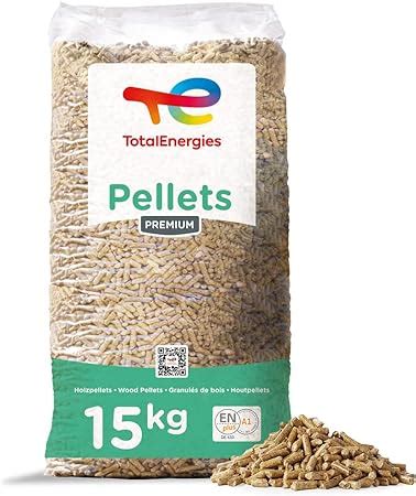 Totalenergies Wood Pellets Premium Heating Pellets Coniferous Wood