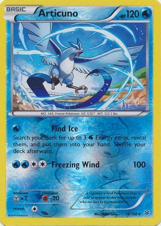 Articuno Xy Roaring Skies Reverse Holo Pokemon Trollandtoad