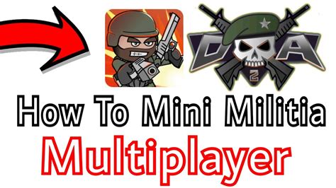 How To Play Mini Militia Multiplayer Youtube