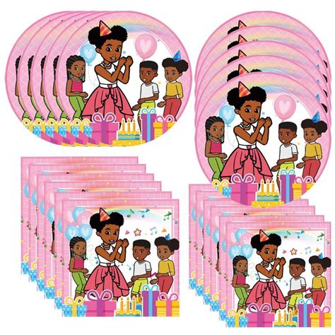 Pcs Gracies Corner Party Supplies Include Plates Napkins For