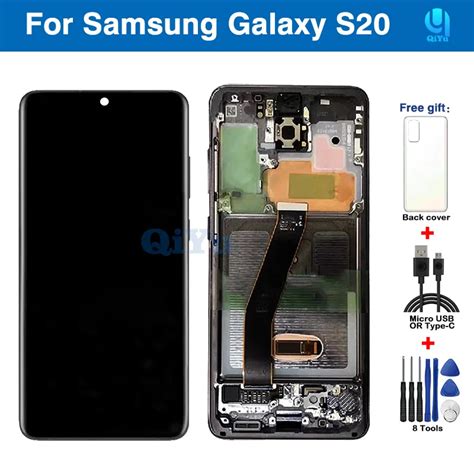 Original Super Amoled Display Para Samsung Galaxy S20 Lcd G980f G980f