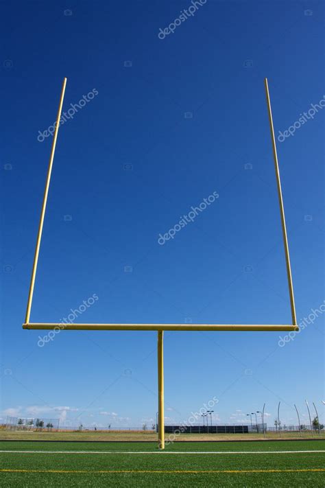 American Football Field Goal Posts — Stock Photo © 33ft #6894133