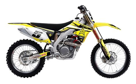 Factory Effex Complete Rockstar Graphics Kit Suzuki RMZ 250 2010 2018