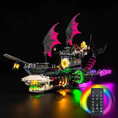 Amazon LocoLee LED Light Kit For Lego DREAMZzz Nightmare Shark