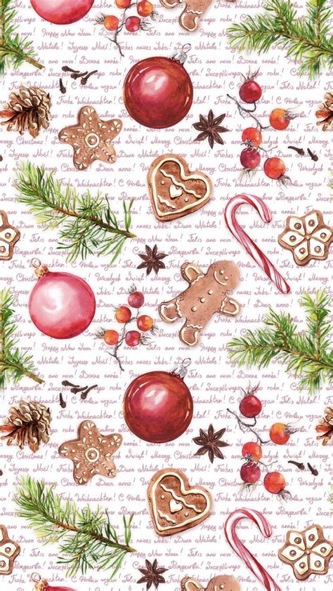 Pin By Dany On Wallpaper Vol 26 Christmas Fabric Christmas Paper