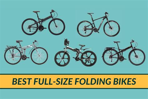 Best Full Size Folding Bikes Top 7 With Big Wheels