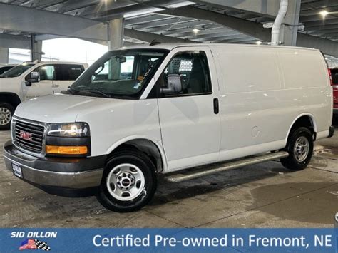 Pre Owned 2021 GMC Savana Cargo Van VAN 2500 135 RWD Cargo Van In Crete