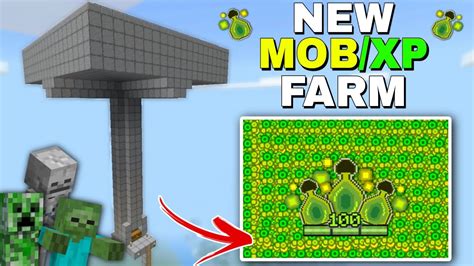 EASY 1 20 MOB XP FARM TUTORIAL In Minecraft Bedrock Without Spawner