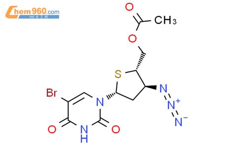 191984 10 8 Uridine 3 Azido 5 Bromo 2 3 Dideoxy 4 Thio 5