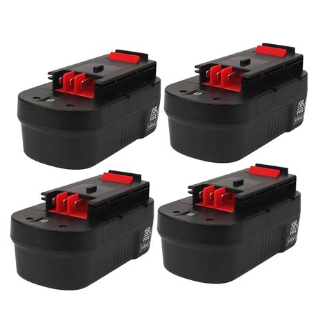 For Black And Decker 18v Battery Replacement 48ah Ni Mh Hpb18 Batte Triple Batteries