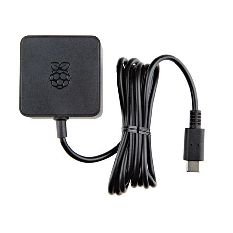 Raspberry Pi 27W USB C PD Power Supply Black TOL 23584 SparkFun