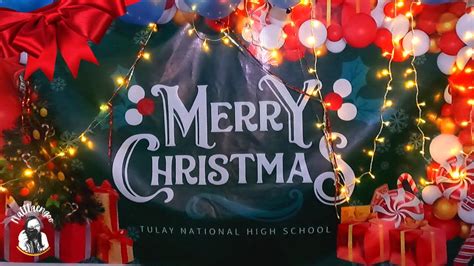 Christmas Party At Tulay National High School