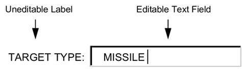 illustration  editable  uneditable text fields