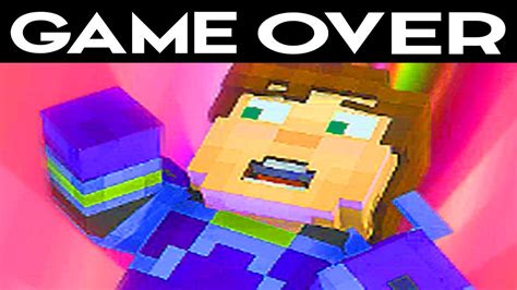 All Game Over Scenes Minecraft Story Mode Season 2 Episode 2 Giant