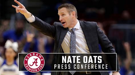 Alabama head basketball coach Nate Oats previews Davidson - YouTube