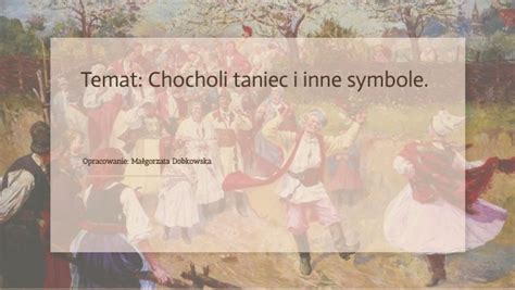 Chocholi Taniec I Inne Symbole