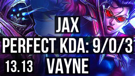 Jax Vs Vayne Top M Mastery Games Legendary Euw