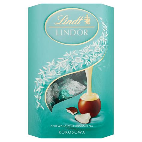 Lindt Lindor Kokosowa Pralinki Z Czekolady Mlecznej Z Nadzieniem G