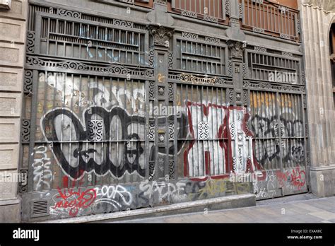 Street Graffiti Barcelona Stock Photo - Alamy