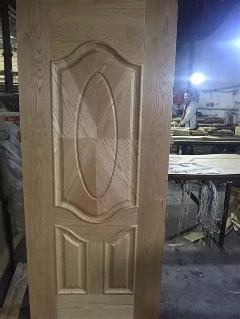 25mm High Density Wood Veneer Door Skins Modern Style 840kg M3 Density