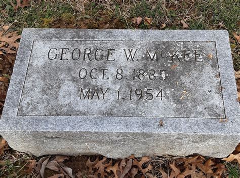 George Washington Mckee Ii Find A Grave Memorial