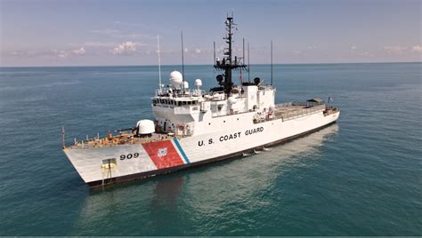 U S Coast Guard Cutter Campbell Returns Home Following Day Multi