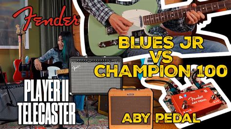 Pusimos A Prueba Las Nuevas Telecaster Player Ii Con Dos Amplificadores