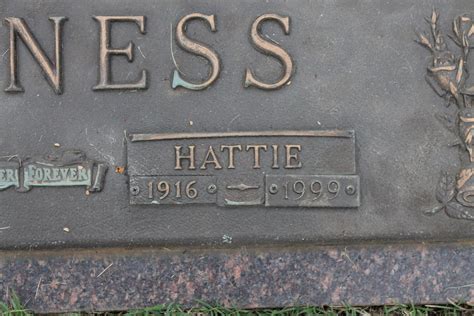 Hattie Lee Wilson Harness M Morial Find A Grave