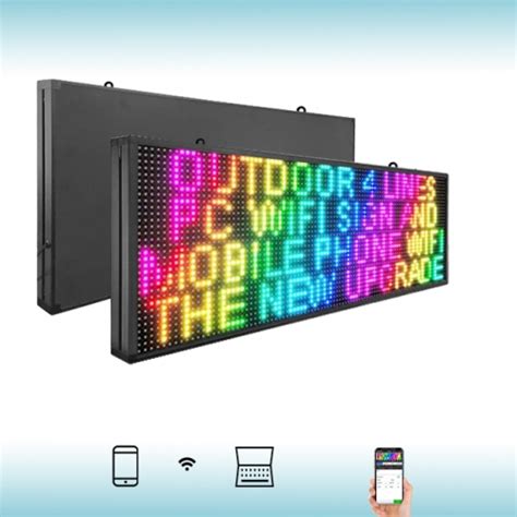 P5MM Outdoor Full Color Waterproof Double Sided Display Programmable