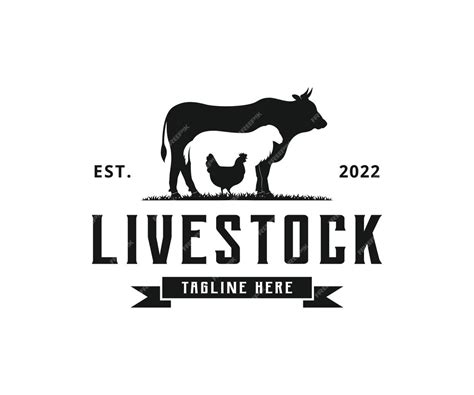 Premium Vector Livestock Farm Logo Design Template Inspiration