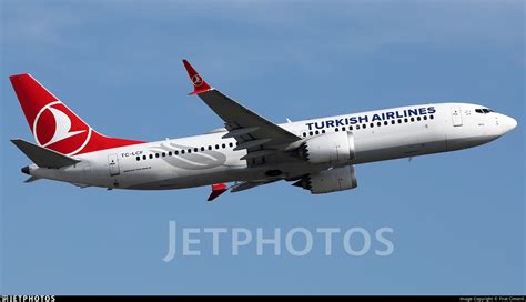 TC LCF Boeing 737 8 MAX Turkish Airlines Firat Cimenli JetPhotos