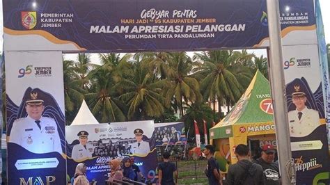 Tahun Jumlah Pelanggan Pudam Jember Capai Ribu Tribunjatim