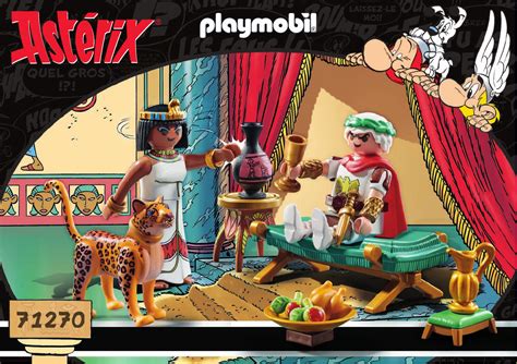 Mode Demploi Playmobil Set Asterix C Sar Cl Op Tre