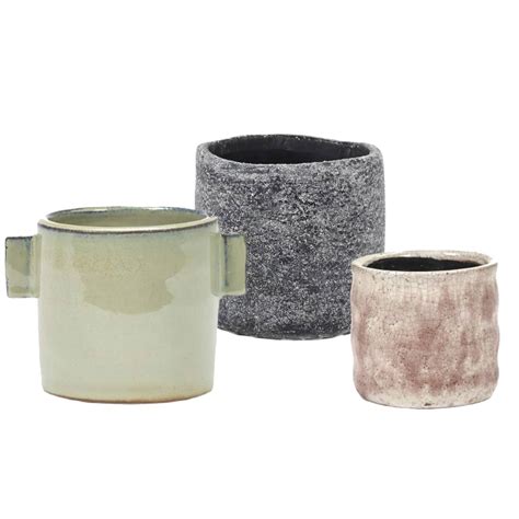 Cache Pot JULIA En Rotin Naturel 4 Dimensions Gommaire