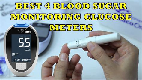 Best 4 Blood Sugar Monitoring Glucose Meters Review YouTube