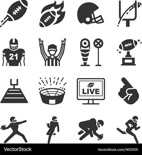 Football Angles Set Vector Images 83