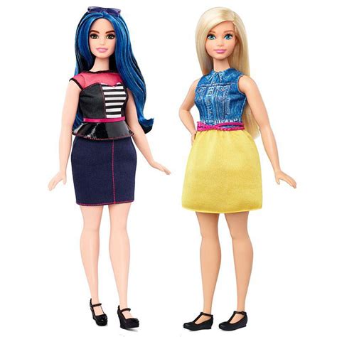 Barbie® Fashionistas® Curvy Doll 2 Pack T Set Fnf68 Barbiepedia