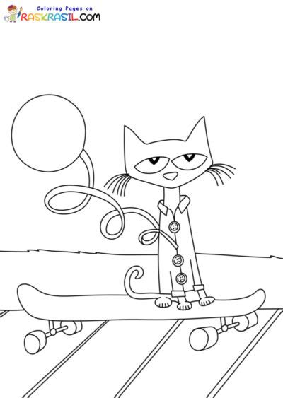 Pete the Cat Coloring Pages