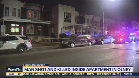 Man Shot And Killed Inside Apartment In Olney Fox 29 Philadelphia